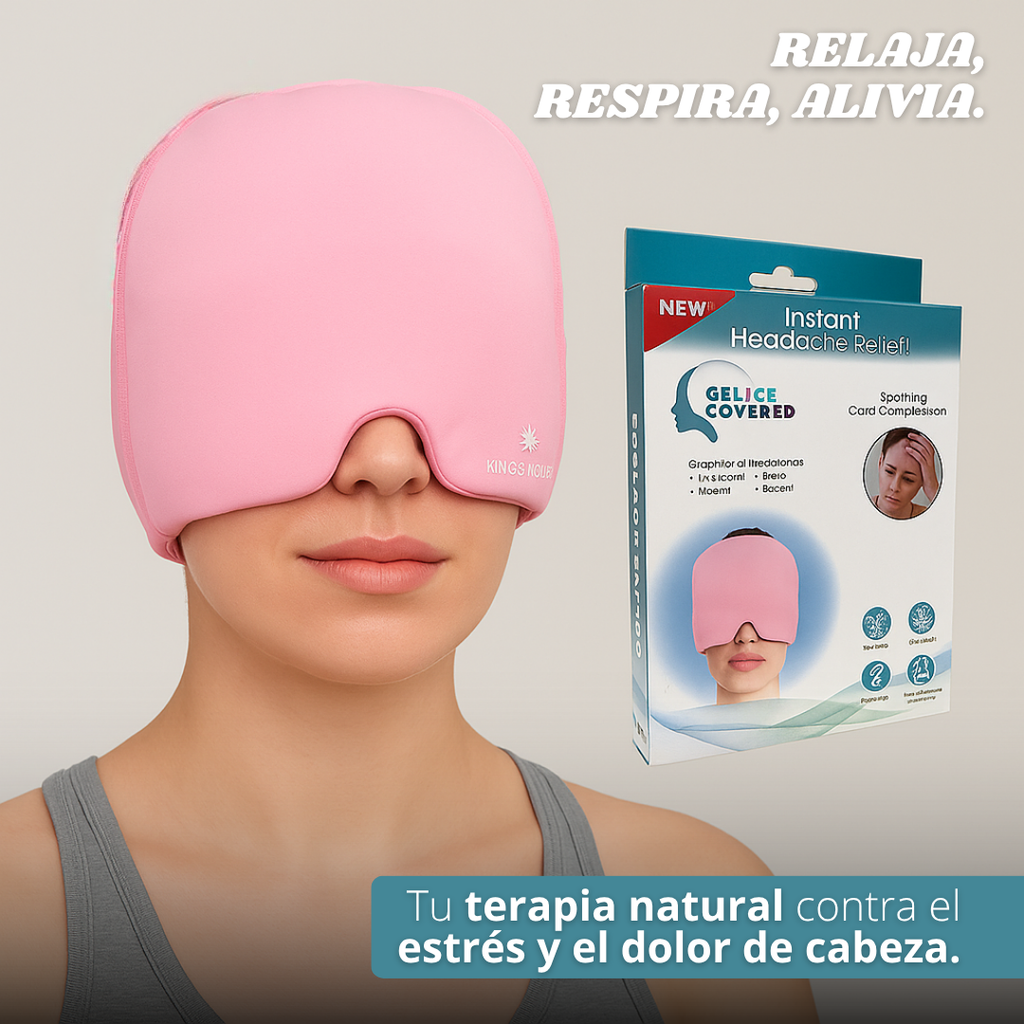 Máscara Térmica para Migraña – Alivio Frío y Caliente en Minutos