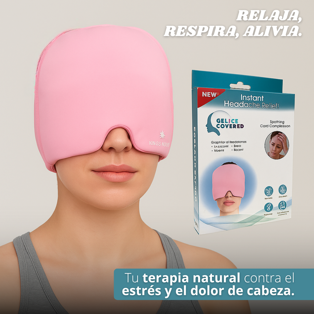 Máscara Térmica para Migraña – Alivio Frío y Caliente en Minutos