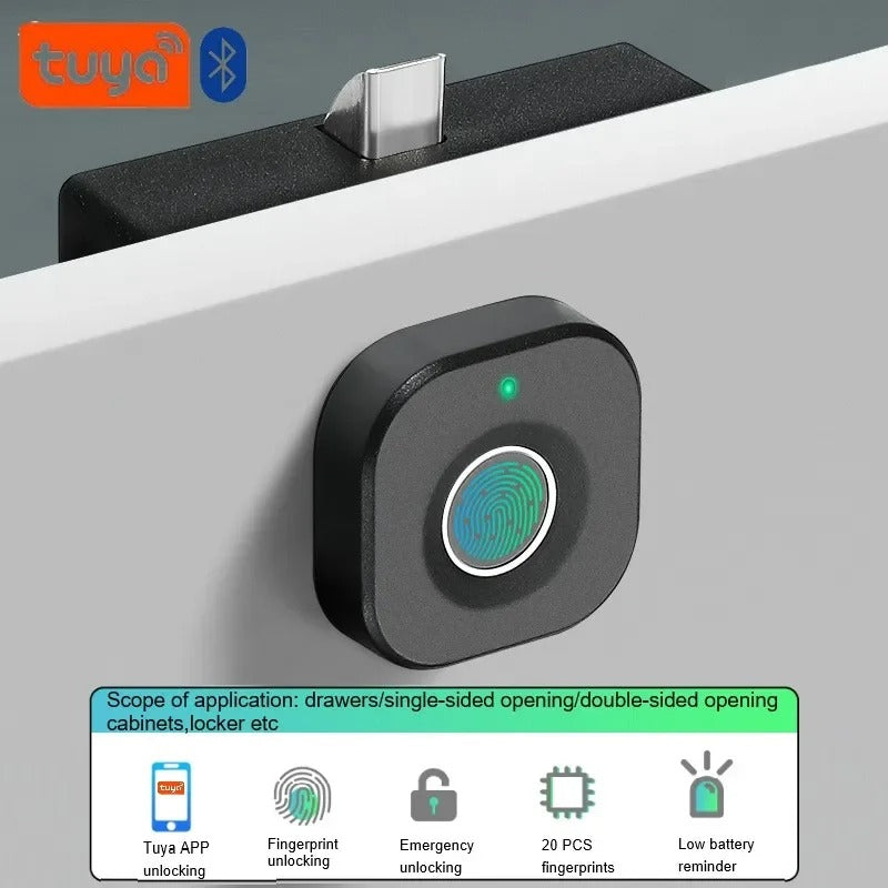 Cerradura Biométrica Inteligente – Acceso con Huella Digital sin Llaves